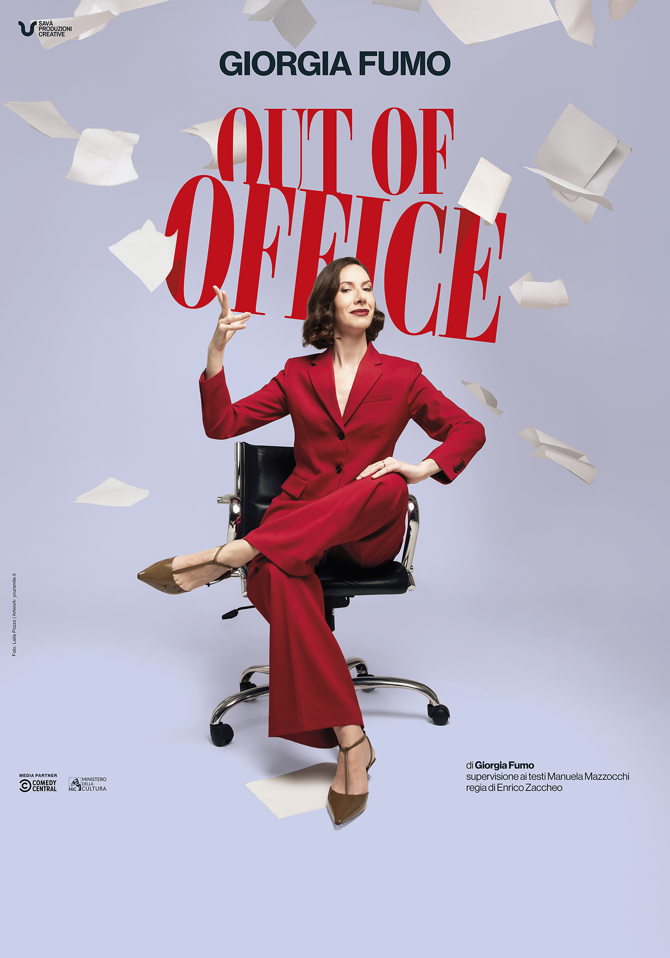 Giorgia Fumo: progetto creativo  "Out of office". Art Direction, Graphic Design, Post-production
