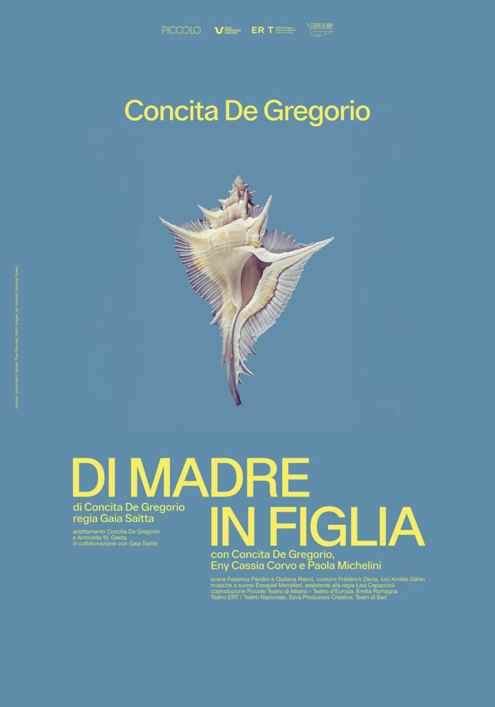 Concita De Gregorio Poster Teatrale Graphic Design Artwork