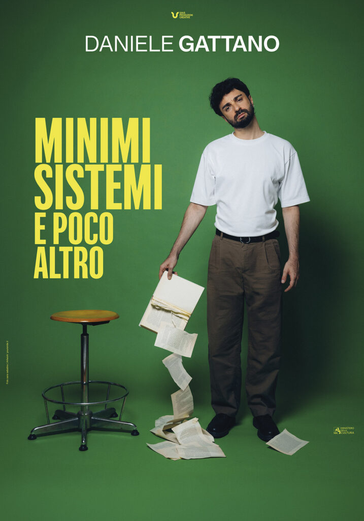 Daniele Gattano Poster Teatrale Graphic Design